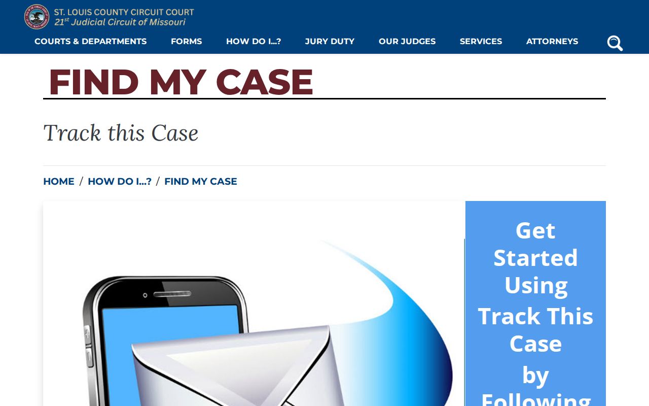 St. Louis County warrant and case search follow-up through official court instructions